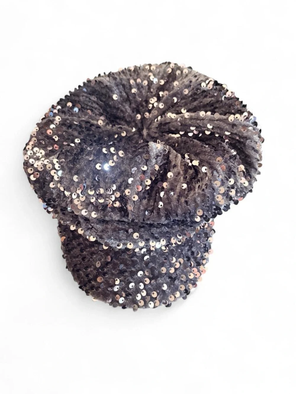 Justice Sequin Newsboy Girls Hat OS